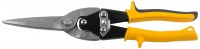 Ножницы по металлу рычажные Stayer "MAX-Cut" 290мм, прямые удлиненные, кованая Cr-V сталь, холоднокатанная сталь-1,0мм, нерж сталь-0,5мм 23055-29