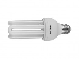 Энергосберегающая лампа Светозар U-КЛАССИКА, стержень,цоколь E27(стандарт),Т4,4U,тепл бел свет(2700К),8000 час,25Вт(125) 44332-25