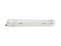 Светильник люминесцентный Светозар модель СЛО-210 , лампа Т8, 375x30x48мм, 10Вт SV-57605-10