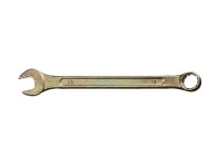 Ключ комбинированный гаечный Dexx, желтый цинк, 10 мм 27017-10