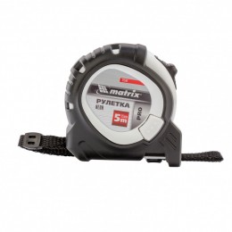 Рулетка Neon 5 м x 25 мм, обрезиненный корпус, 3 фиксации, PRO MATRIX 32592
