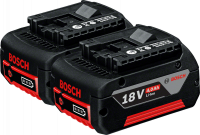 Аккумулятор Bosch 2 x GBA 18 В; 4,0 Ач; Li-ion 1.600.Z00.042