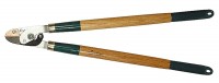 Сучкорез RACO с дубовыми ручками, 2-рычажный, с упорной пластиной, рез до 40мм, 700мм 4213-53/272