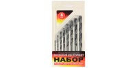 Набор сверл ц/х под резьбу ВИЗ (1,6, 2,5, 3,3, 4,2, 5,0, 6,8, 8,5) 7 шт.