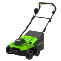 Аэратор-скарификатор аккумуляторный Greenworks GD40SC38II 40V (без АКБ и ЗУ) 2517607