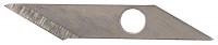Лезвия OLFA перовые для ножа AK-3, с контейнером для утилизации, 4(8)х24,5х0,38мм, 30шт OL-KB-3