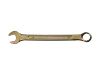 Ключ комбинированный гаечный Dexx, желтый цинк, 17 мм 27017-17