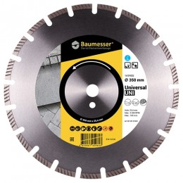 Круг алмазный Distar 1A1RSS/C1-H 350x3,5/2,5x10x25,4-21 F4 Baumesser Universal