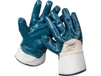 Перчатки Зубр Мастер рабочие с нитриловым покрытием ладони, размер L (9) 11271-L