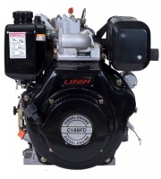 Двигатель дизельный LIFAN C188FD 6А 4-такт., 13л.с. руч./эл.стартер, вал 25мм(катушка 6А)