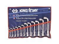 Набор ключей KT-1812MR: торцевых Г-образных 12пр. 8-24мм KING TONY