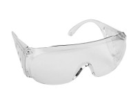 Очки Dexx защитные, поликарбонатная монолинза с боковой вентиляцией, прозрачные 11050