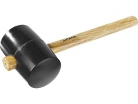 Киянка Stayer резиновая черная с деревянной ручкой, 1130г 20505-100