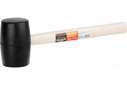 Киянка резиновая STARTUL MASTER черная 680гр. деревянная рукоятка ST2010-75