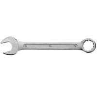 Ключ комбинированный гаечный Зубр Стандарт, оцинкованный, 27мм 27112-27
