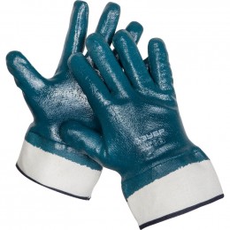 Перчатки Зубр Мастер рабочие с полным нитриловым покрытием, размер M (8) 11270-M