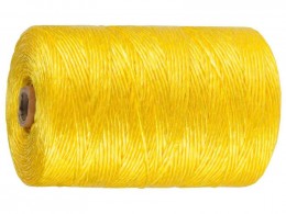 Шпагат Зубр многоцелевой полипропиленовый, желтый, d=1,8 мм, 500 м, 50 кгс, 1,2 ктекс 50037-500