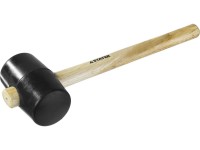 Киянка Stayer резиновая черная с деревянной ручкой, 680г 20505-75