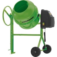 Бетономешалка Kronwerk MCL- 140 500Вт. 140л.барабан, готовый раствор 70л...венец чугун. MX95502