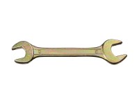 Ключ рожковый гаечный Dexx, желтый цинк, 13х14мм 27018-13-14
