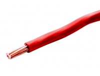 Провод установочный ПуВ(ПВ1) 16 мм кв. (мн) красный РЭК-Prysmian