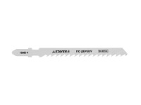 Полотна Stayer Profi для эл/лобзика, Bi-Metall, по дереву, ДВП, ДСП, EU-хвост., шаг 4мм, 74мм, 2шт 15985-4_z01