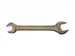 Ключ рожковый гаечный Dexx, желтый цинк, 13х17мм 27018-13-17