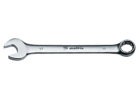 Ключ комбинированный, 6 мм, CrV, матовый хром MATRIX