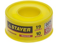 Фумлента Stayer MASTER, плотность 0,25 г/см3, 0,075ммх19ммх10м 12360-19-025