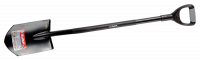 Лопата штыковая Зубр "АРТЕЛЬ", стальной черенок, двухкомпонентная рукоятка 39553