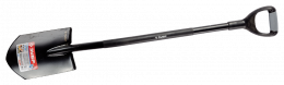 Лопата штыковая Зубр "АРТЕЛЬ", стальной черенок, двухкомпонентная рукоятка 39553