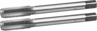 Комплект метчиков Зубр Мастер ручных для нарезания метрической резьбы, М10 x 1,0, 2шт 4-28006-10-1.0-H2