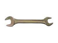 Ключ рожковый гаечный Dexx, желтый цинк, 19х22мм 27018-19-22