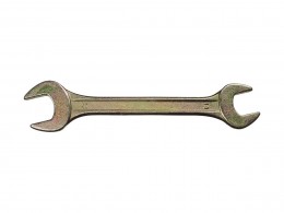 Ключ рожковый гаечный Dexx, желтый цинк, 19х22мм 27018-19-22