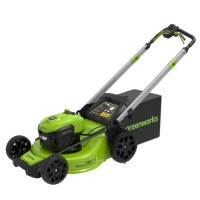 Газонокосилка аккумуляторная самоходная Greenworks GD40LM48SP 48см, б/щ (без АКБ и ЗУ) 2517407