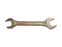 Ключ рожковый гаечный Dexx, желтый цинк, 22х24мм 27018-22-24