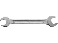 Ключ рожковый гаечный Зубр Стандарт, оцинкованный, 24х27мм 27115-24-27