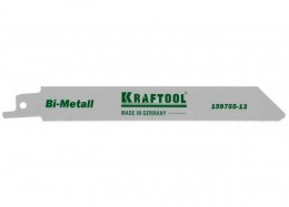Полотно Kraftool Industrie Qualitat для эл/ножовки, Bi-Metall, по металлу, шаг 1,4мм, 130мм 159755-13