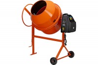 Бетономешалка СибрТех БСН- 220 1000Вт. 220л.барабан, готовый раствор 110л.венец чугун. MX95515