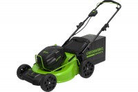 Газонокосилка аккумуляторная самоходная Greenworks 82V,51 см,б/щ (без АКБ и ЗУ) 2515907