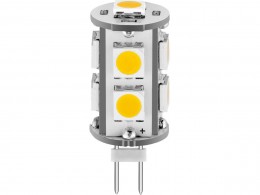 Лампа светодиодная Светозар LED technology, теплый белый свет (3000К), 12В, 1,8Вт (10) 44590-10