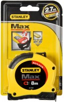 Рулетка Stanley MAX SHORT 8м x 28мм 0-33-959