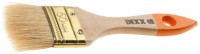 Кисть флейцевая DEXX "ПРАКТИК" , деревянная ручка, натуральная щетина, индивидуальная упаковка, 100мм 0100-100_z02