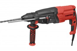 Перфоратор ПАРМА П-02-30/1000ЭР (1000Вт,3-х реж,3,3Дж, SDS-plus, рег.об.,рев, пл.пуск,рук.Эрго+) 02.027.00009