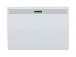 Выключатель одноклавишный проходной Светозар ЭФФЕКТ, с эффектом свечения, без вставки и рамки, белый, 10A/~250B SV-54438-W