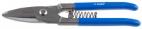 Ножницы по металлу цельнокованые Зубр 220мм, прямые, усиленные, твердость HRC 58-61 23012-25_z01