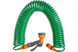 Шланг STARTUL GARDEN витой 15м + поливочный набор ST6012-09 Шланг STARTUL GARDEN витой 15м + поливочный набор ST6012-09