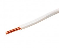 Провод установочный ПуВнг(А)-LS 4 мм кв. белый ПожЭнергоКабель