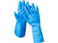 Перчатки Зубр нитриловые, повышенной прочности, с х/б напылением, размер XL 11255-XL