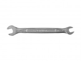 Ключ гаечный рожковый Stayer Profi, Cr-V сталь, хромированный, 8х10мм 27035-08-10